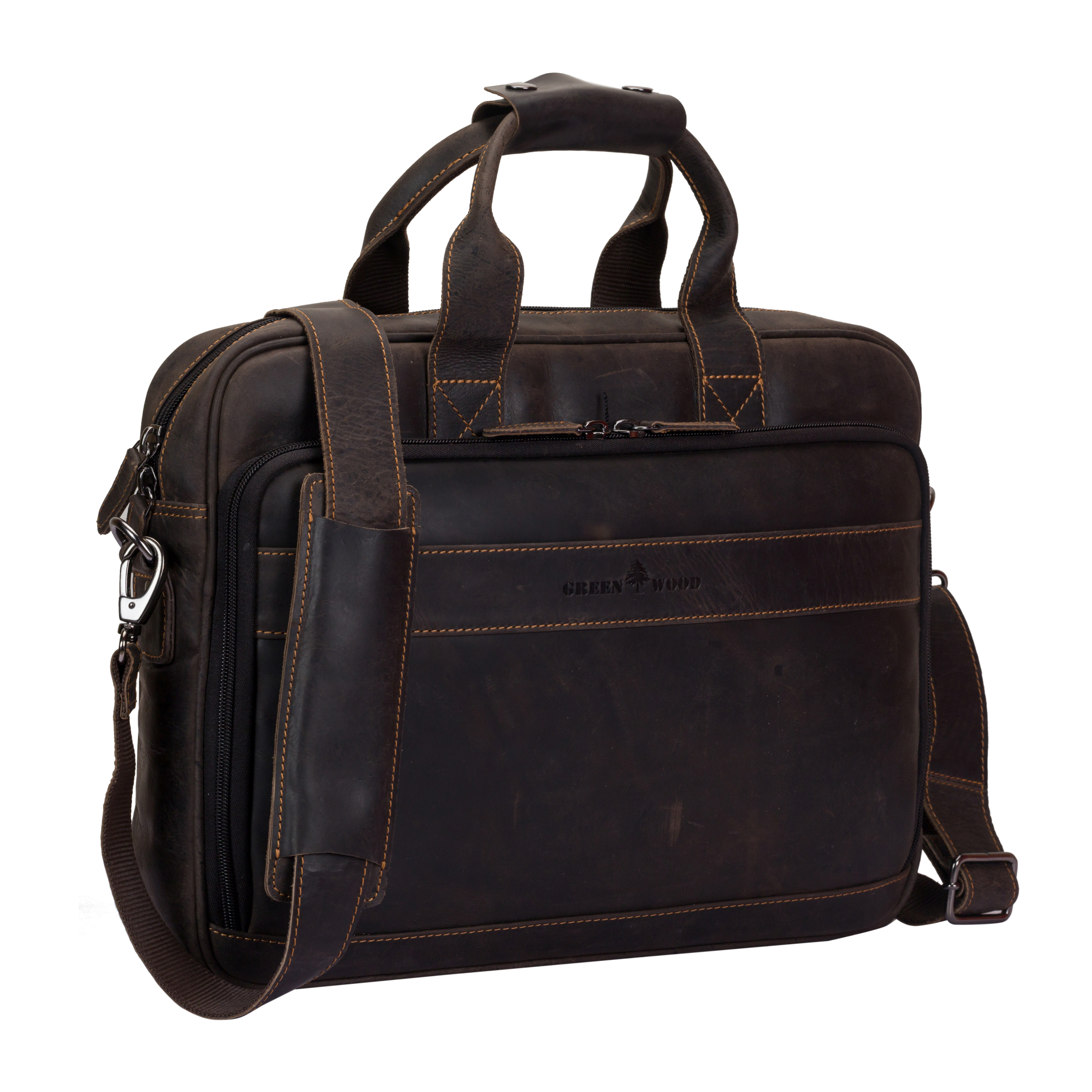 The Apollo Briefcase Brown -GW2021BRN