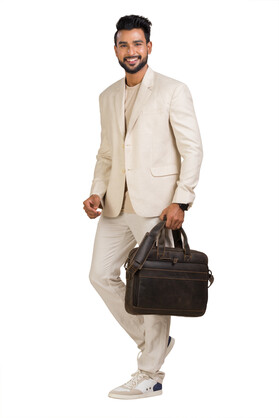 The Apollo Briefcase Brown -GW2021BRN