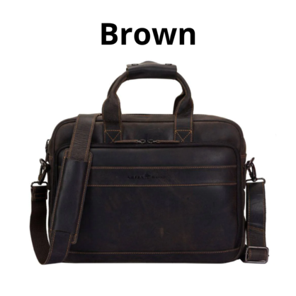 The Apollo Briefcase Brown -GW2021BRN