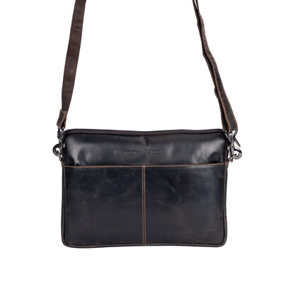 Leather Laptop Sleeve - Macbook Pro/Air 13" - 14" Sleeve With Strap - GWLP05