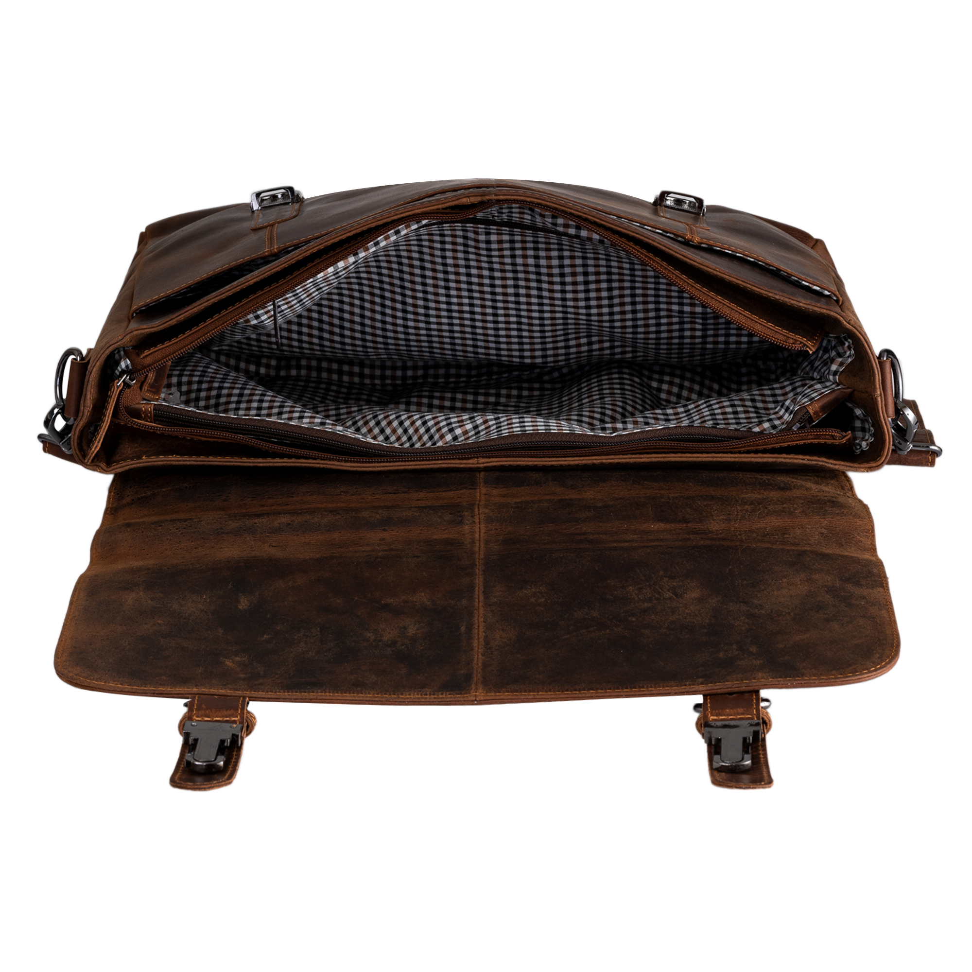 Leather Laptop Bag Portland GW196653SAN