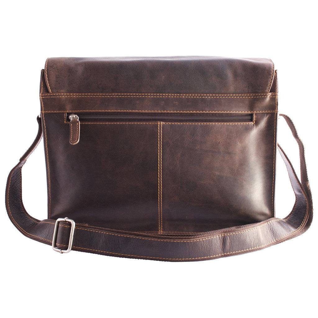 Leather Shoulder Laptop Bag Martin GW837SAN