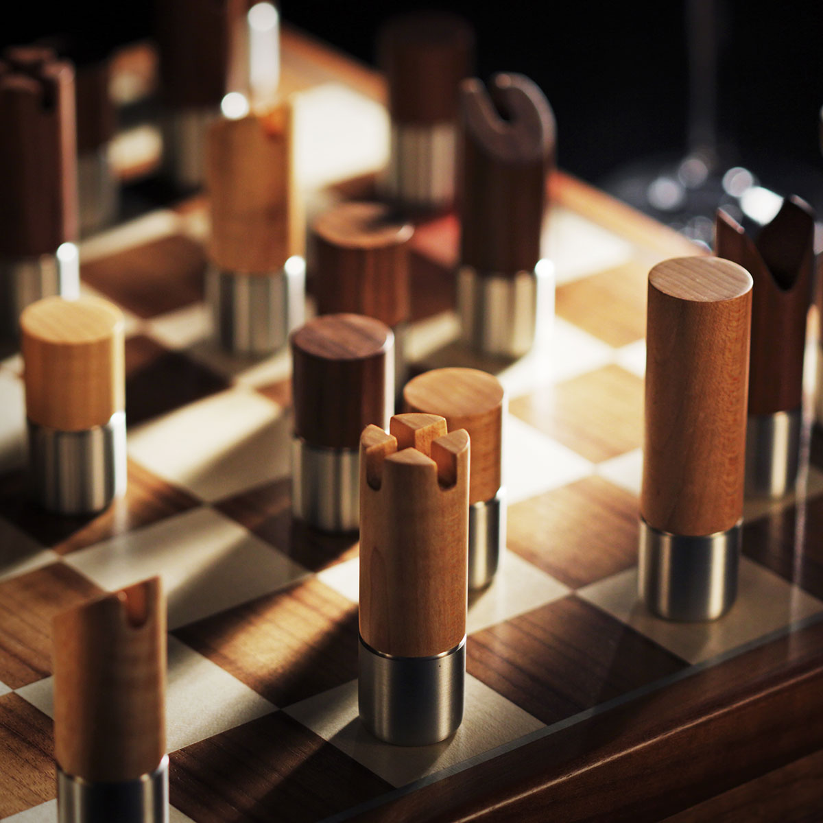 Modernist (Western) Chess Set