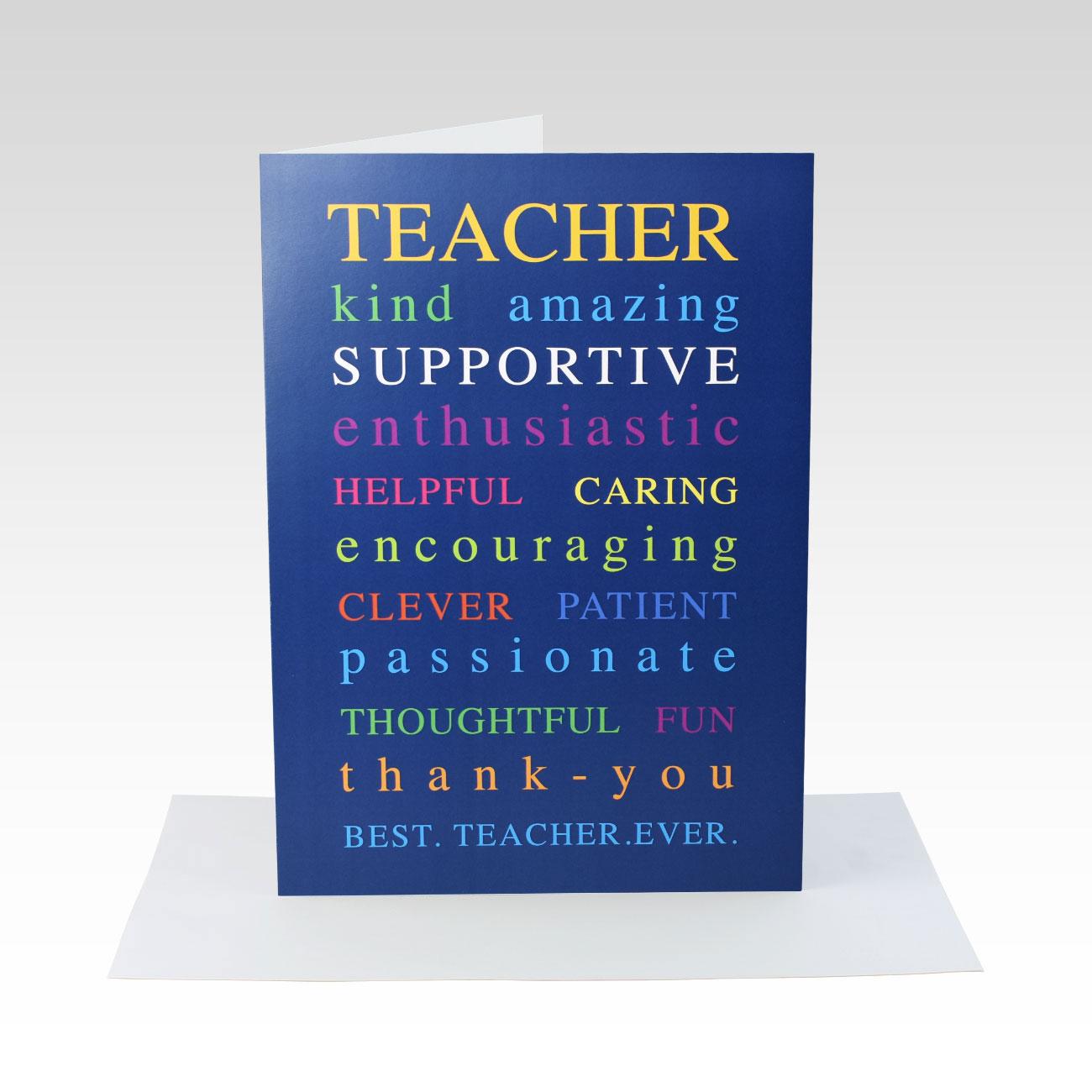 JUMB009 - Teacher Jumbo Card