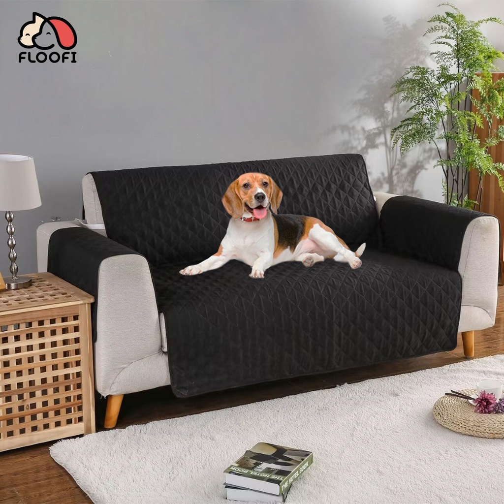 Wholesale FLOOFI Pet Sofa Cover 3 Seat (Black) WeDropship Dropship