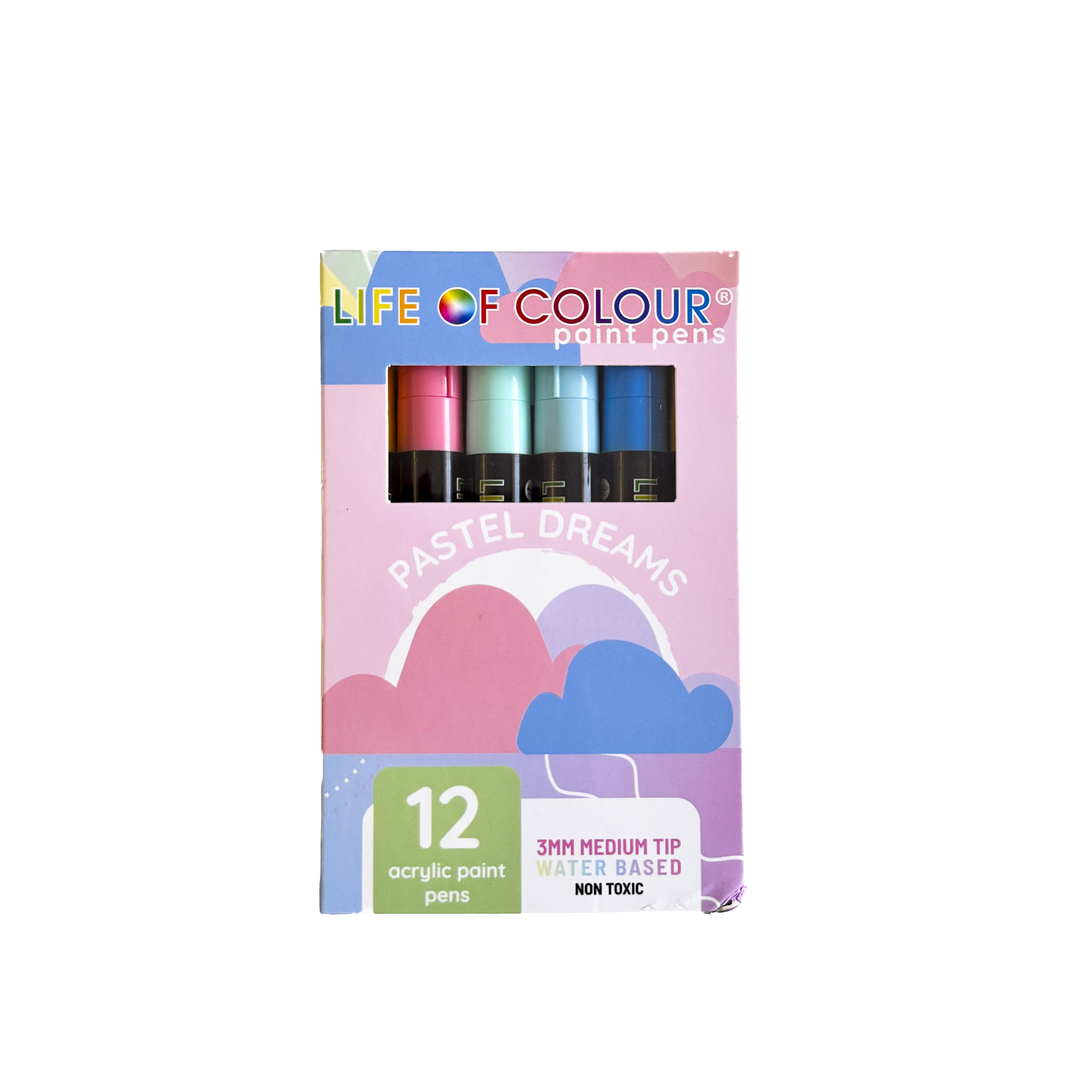 Pastel Dreams 3mm Medium Tip Acrylic Paint Pens