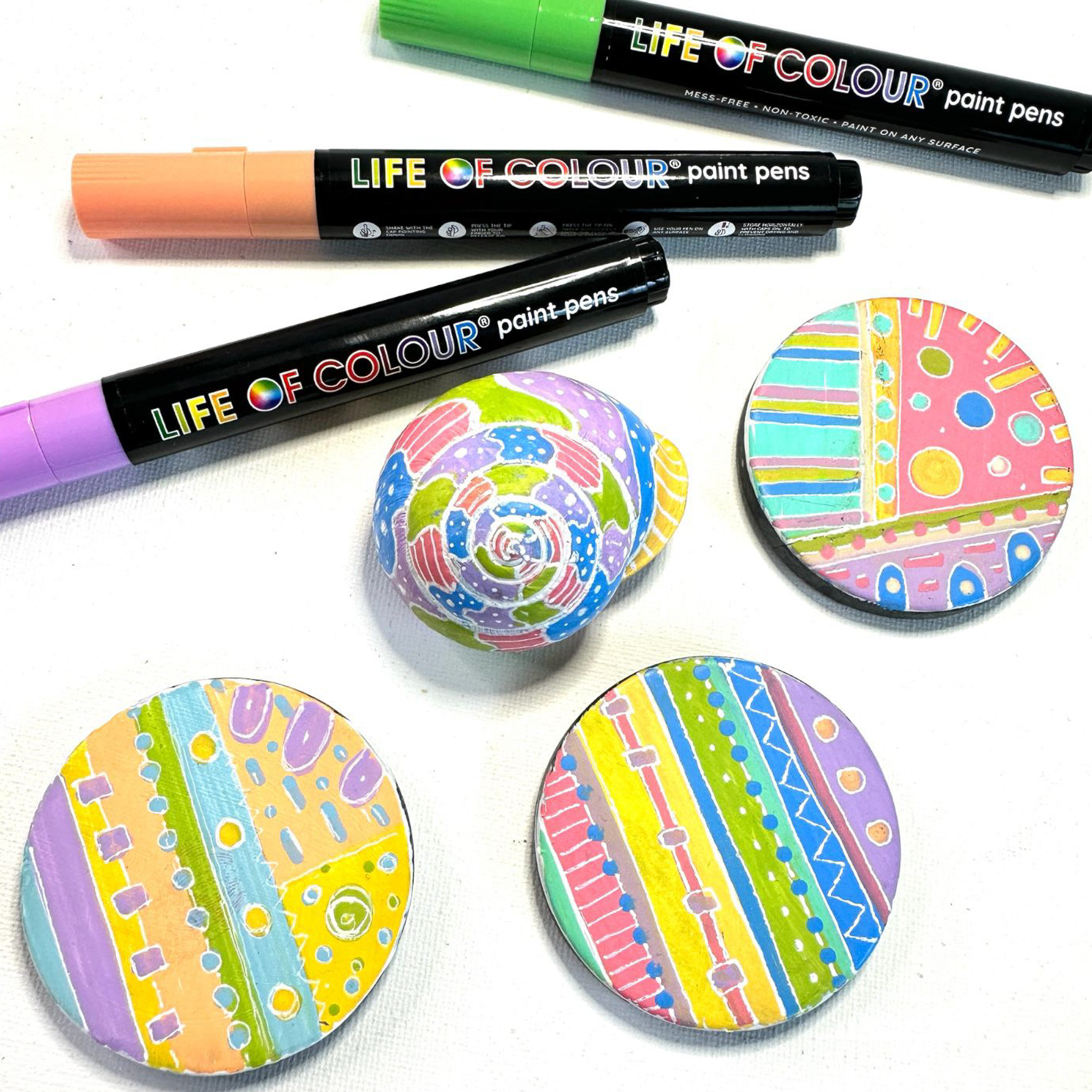 Pastel Dreams 3mm Medium Tip Acrylic Paint Pens