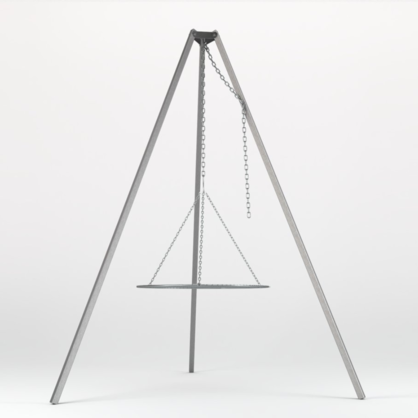 ALFRED RIESS Steel Tripod - Pot and Grill Holder
