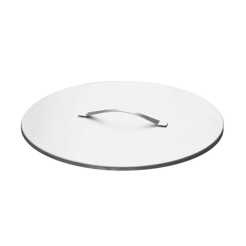 ALFRED RIESS Fire Pit Cover - Medium Stainless Steel