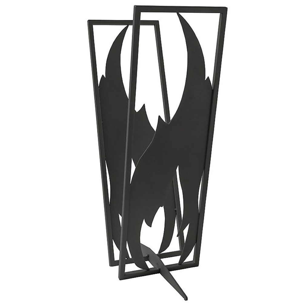 ALFRED RIESS Steel Log Rack - Flame