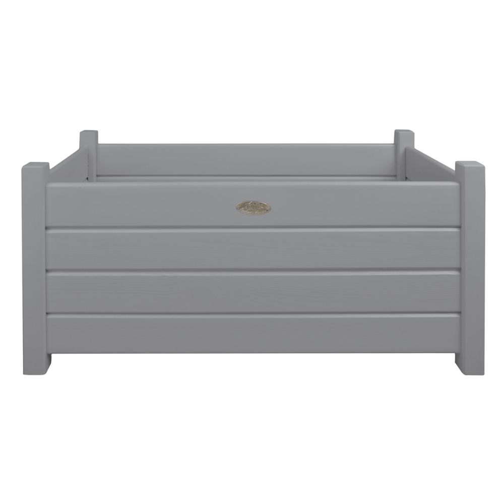 Wholesale ESSCHERT DESIGN Wooden Rectangular Planter Grey - Set of 2 ...