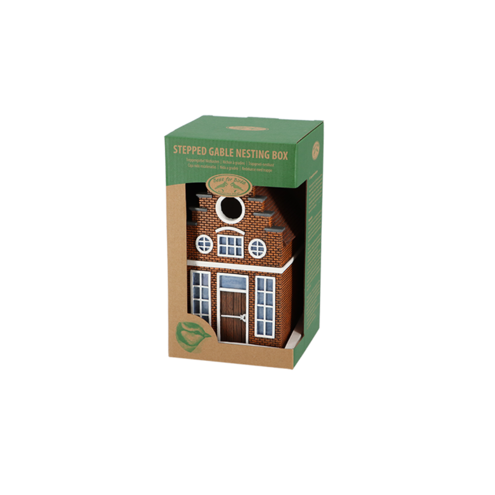 Wholesale ESSCHERT DESIGN Canal Side House Nesting Box - Stepped Gable ...