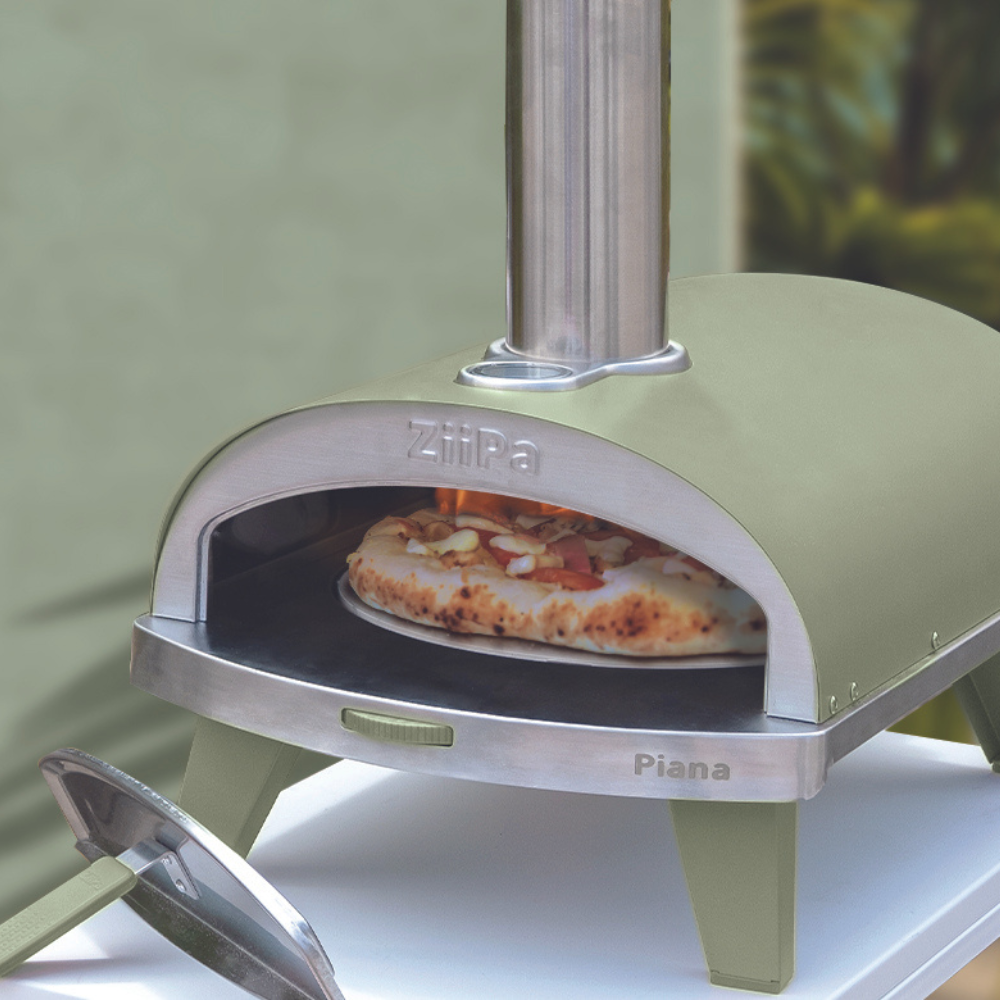 Wholesale ZiiPa Piana Wood Pellet Pizza Oven with Rotating Stone