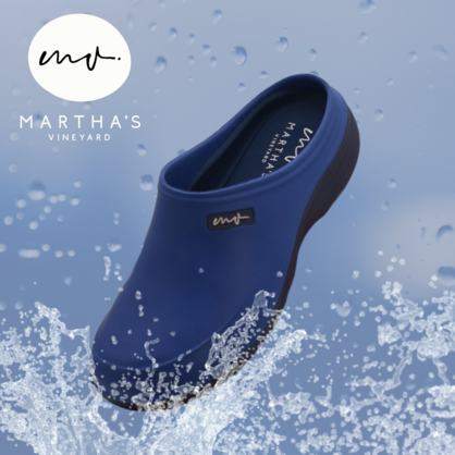 Martha's Vineyard Clog Eva - Deep Ocean