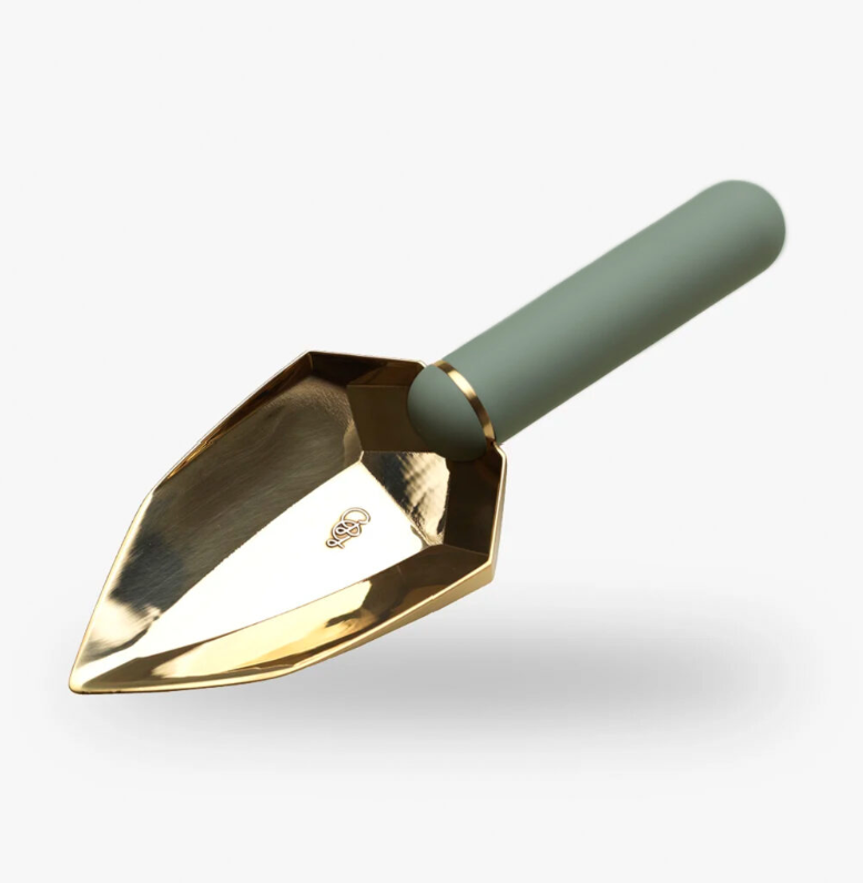 GARDEN GLORY Diamond Hand Spade - Eucalyptus