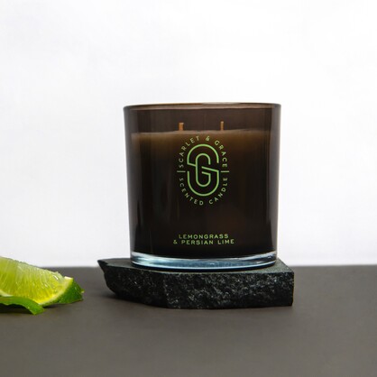 380G Candle - Lemongrass & Persian Lime