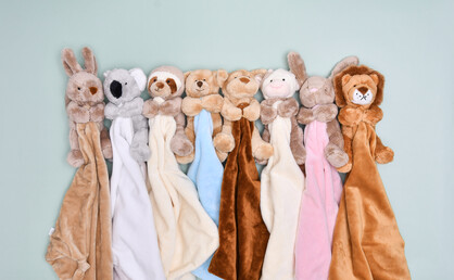 Petite Vous Bella the Bunny Toy with Comfort Blanket (Warm)