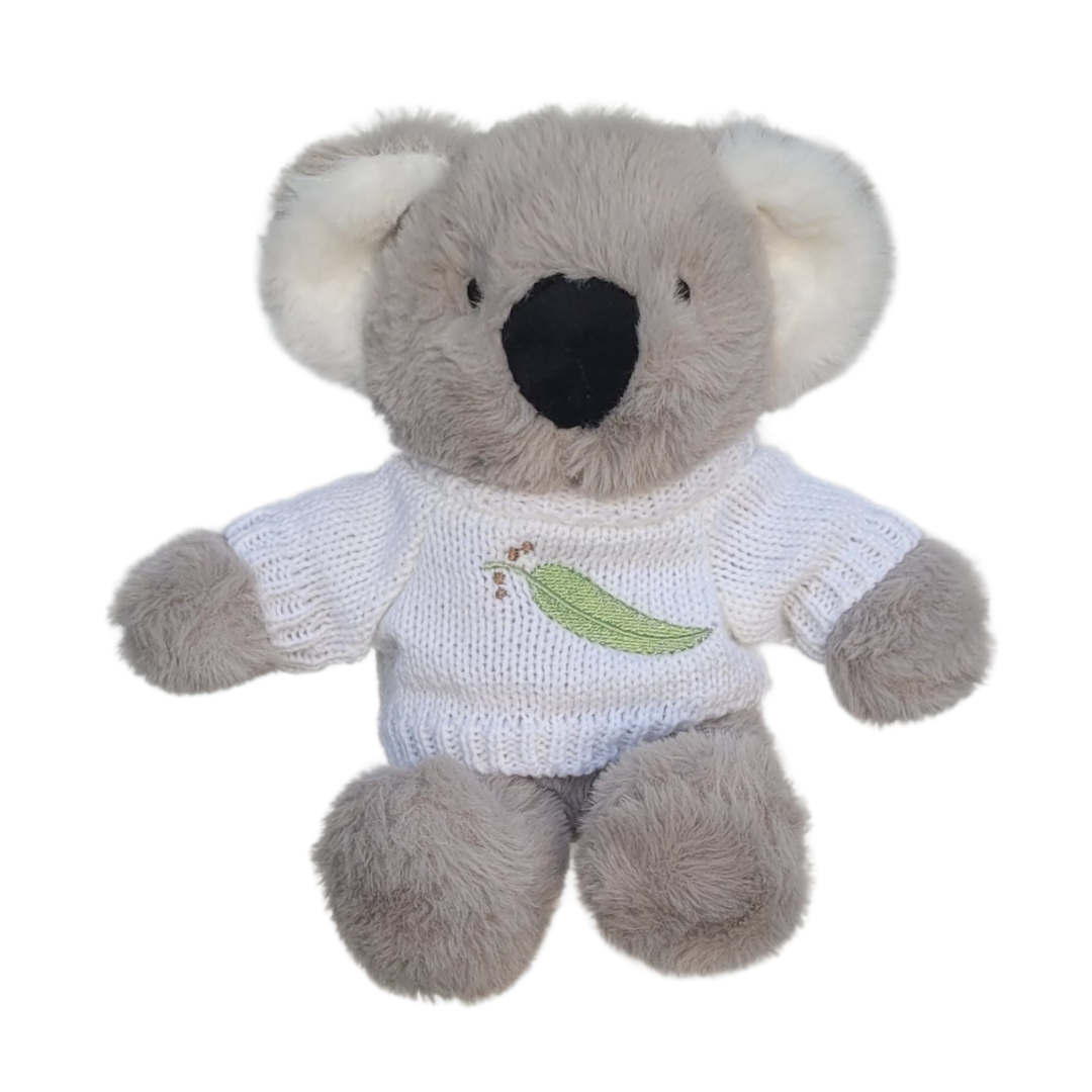 Kip the Koala Mini Toy - 17cm - With Gumleaf Jumper