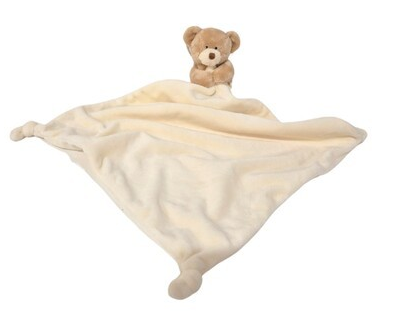 Petite Vous Bailey the Bear Mini Toy & Comfort Blanket - WARM