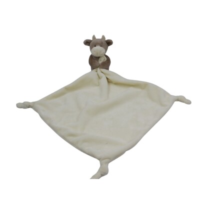 Petite Vous Charlie the Cow Mini Toy & Comfort Blanket - WARM