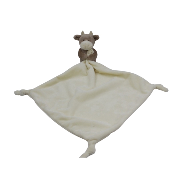 Petite Vous Charlie the Cow Mini Toy & Comfort Blanket - WARM