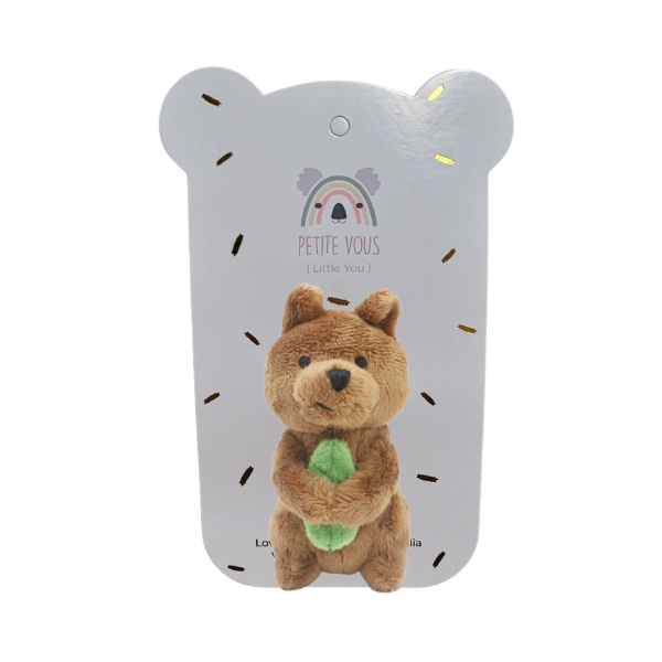 Petite Vous Banjo the Quokka Rattle Soft Toy