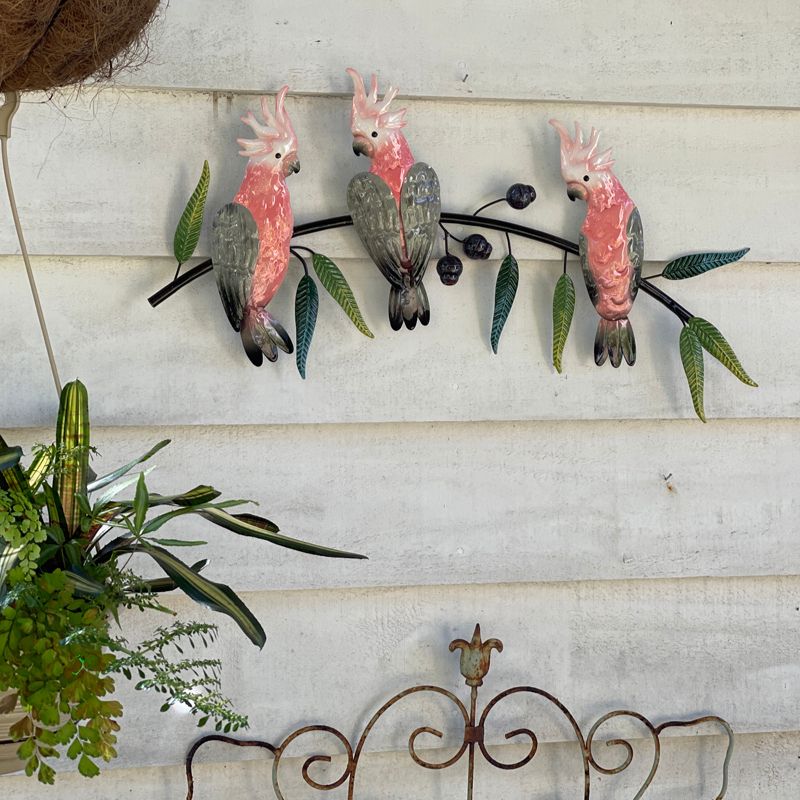 Galah Trio on Gum Tree- Sold as a box of 4pcs