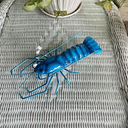 Blue Crayfish - Deco or Wall Hanging