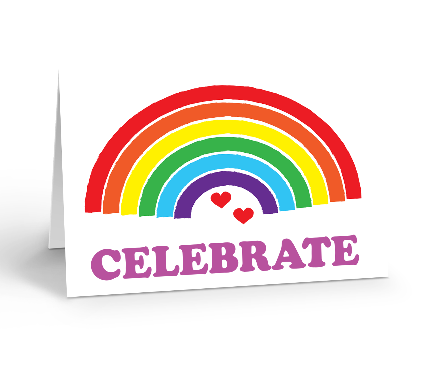 CELEBRATE LOVE Greeting Card