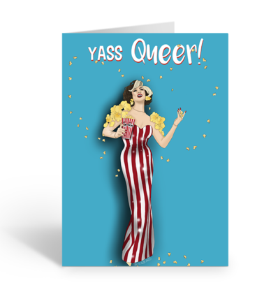 MANILA LUZON YASS QUEER Greeting Card