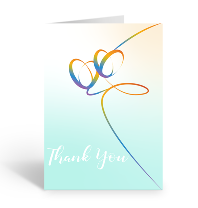 THANK YOU HEARTS Greeting Card