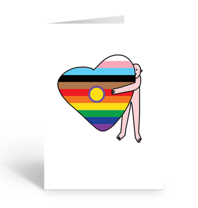 BIG ALL INCLUSIVE HUGS Greeting Card