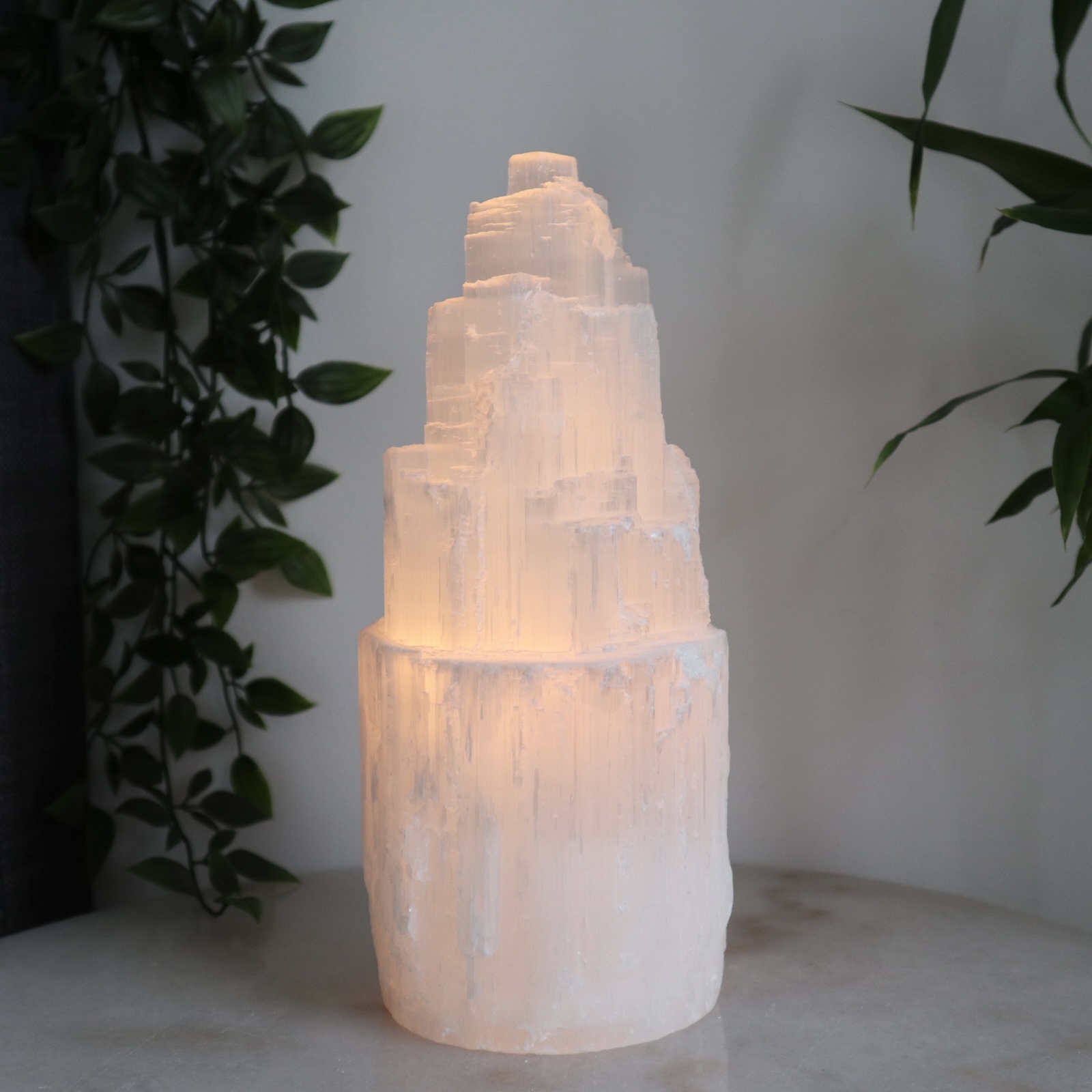 20cm Selenite Lamp