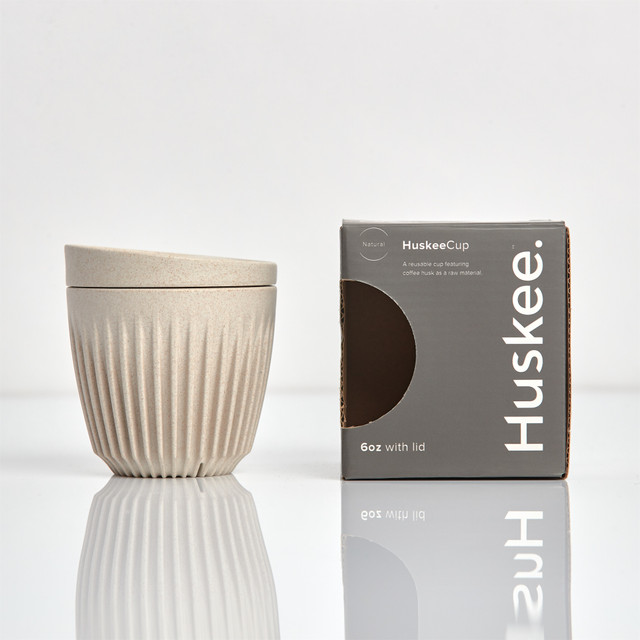 6oz Natural Cup & Lid Combo (175ml)