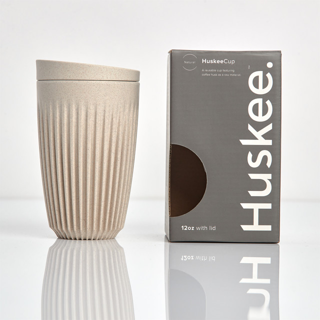 12oz Natural Cup & Lid Combo (350ml)