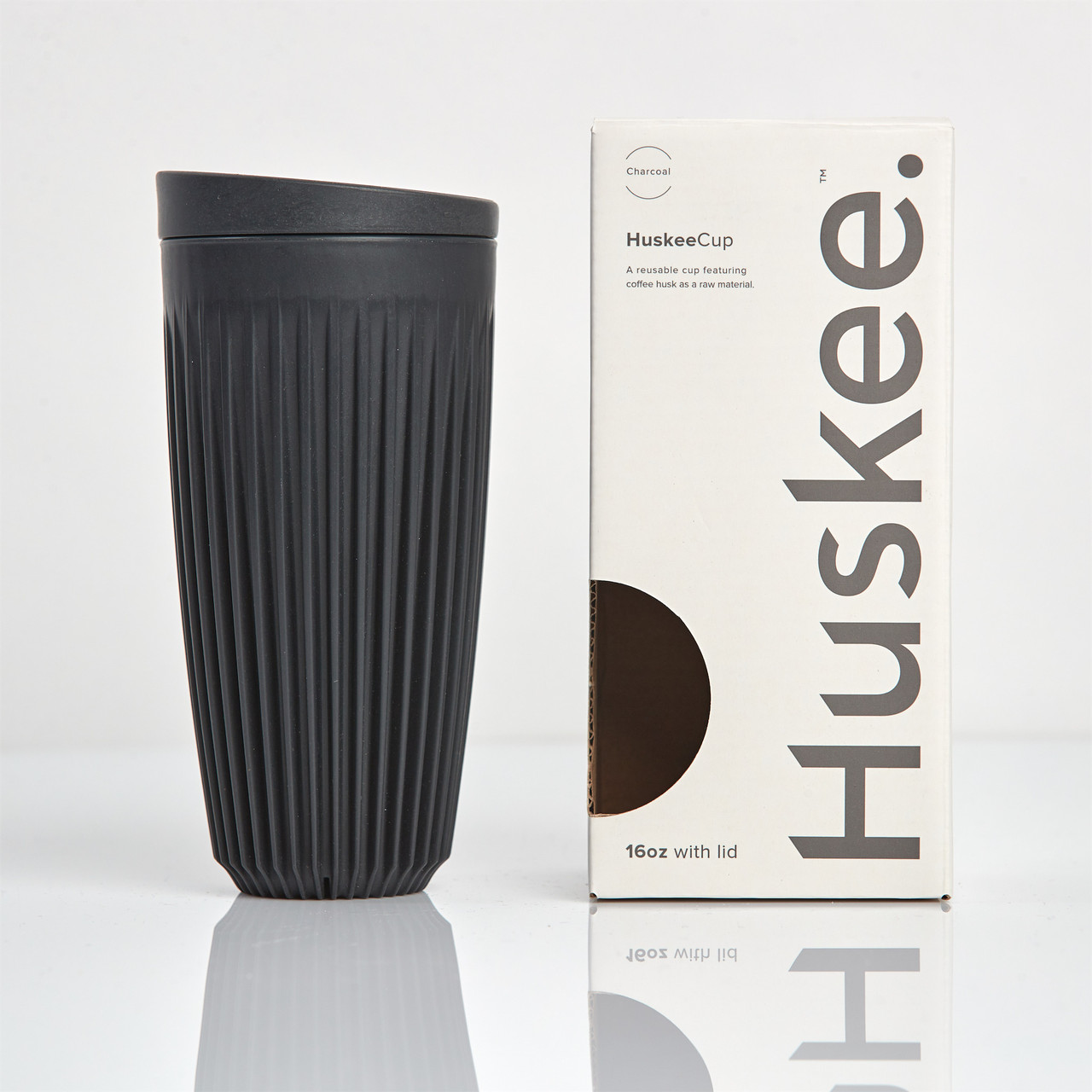 16oz Charcoal Cup & Lid Combo (470ml)