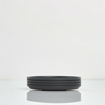 Saucers Charcoal 4 Pack