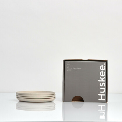 Box of 12 - Saucer Natural 4 Pack