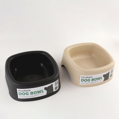 Huskee Dog Bowl - Natural