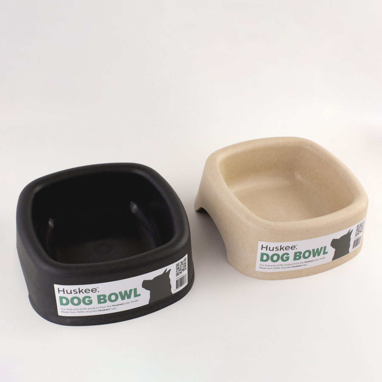 Huskee Dog Bowl - Natural