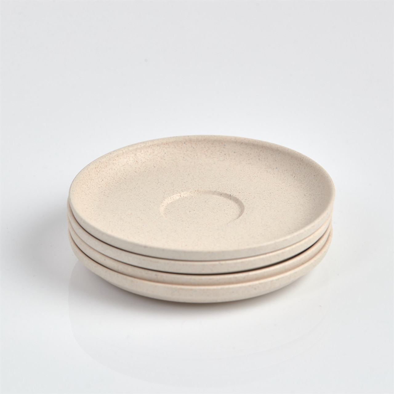 3oz Saucer Natural 4 Pack