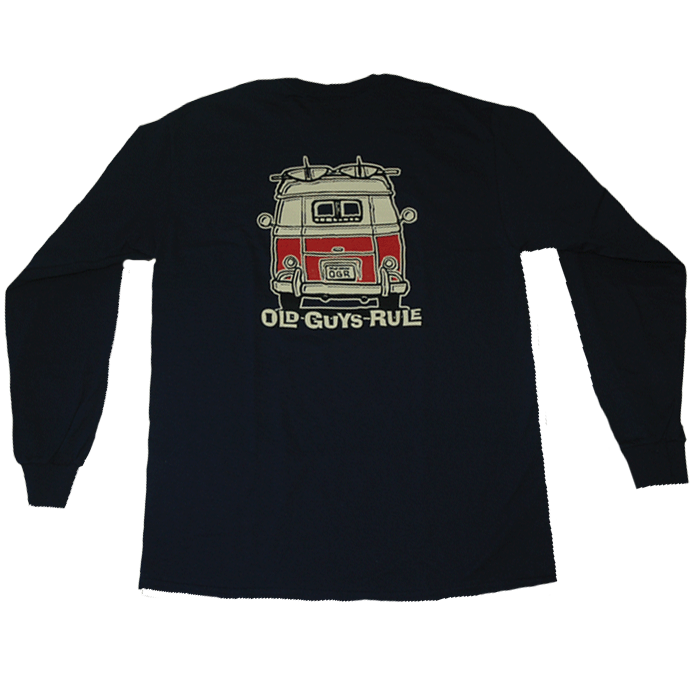 OGR Good Vibes Long Slv Tee Navy