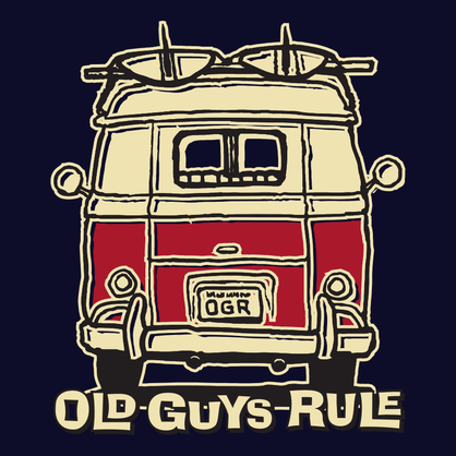 OGR Good Vibes Long Slv Tee Navy