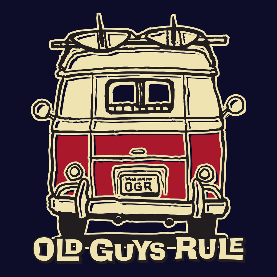 OGR Good Vibes Long Slv Tee Navy