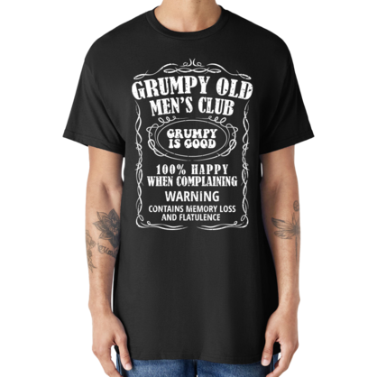 GIG Grumpy Old Mens Club SST Black