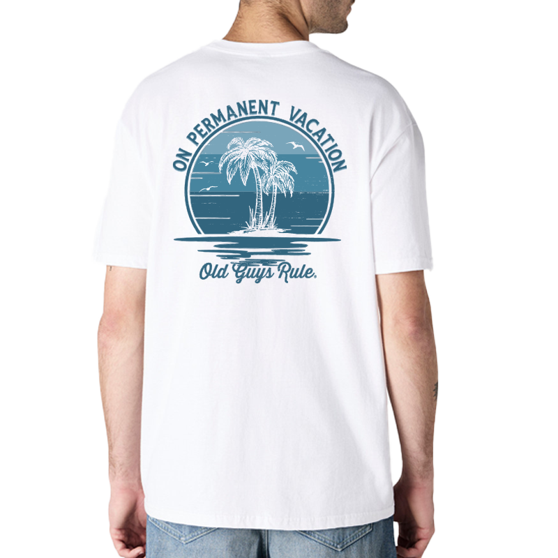 OGR On Permanent Vacation SST White