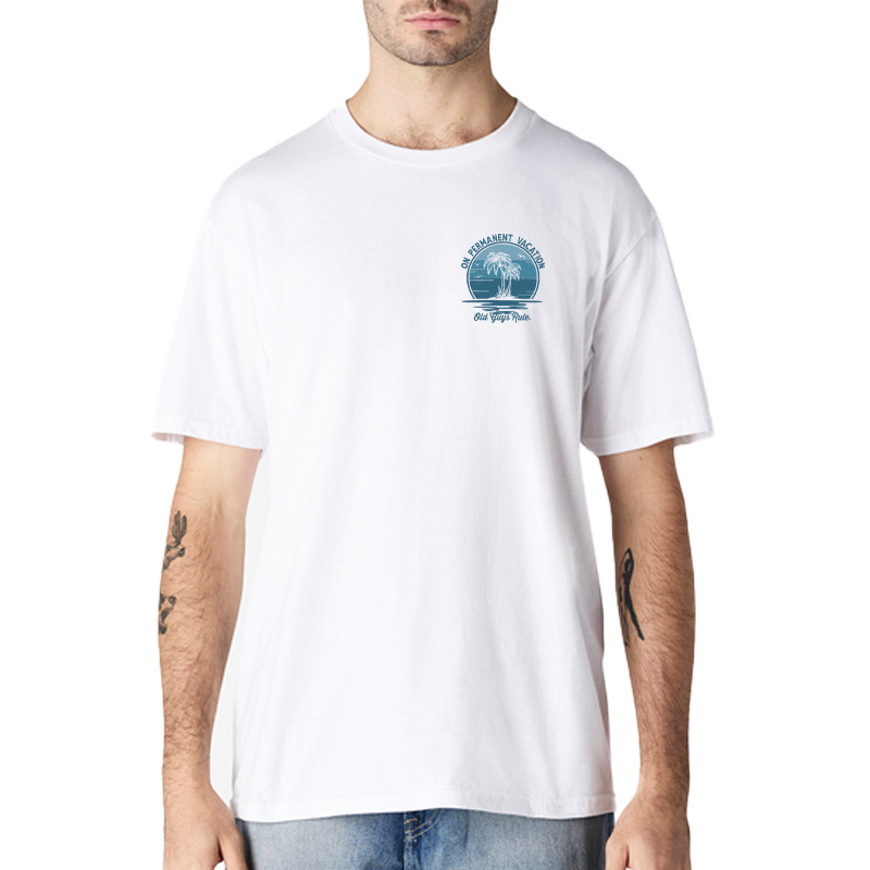 OGR On Permanent Vacation SST White