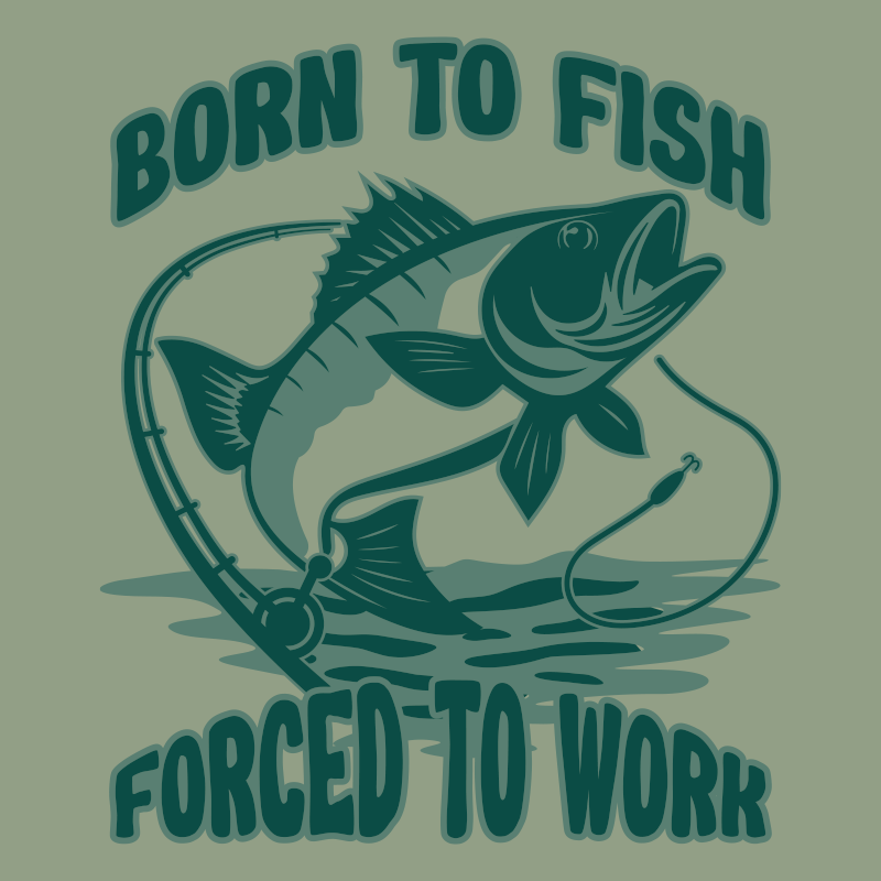 Born To Fish SS T-shirt