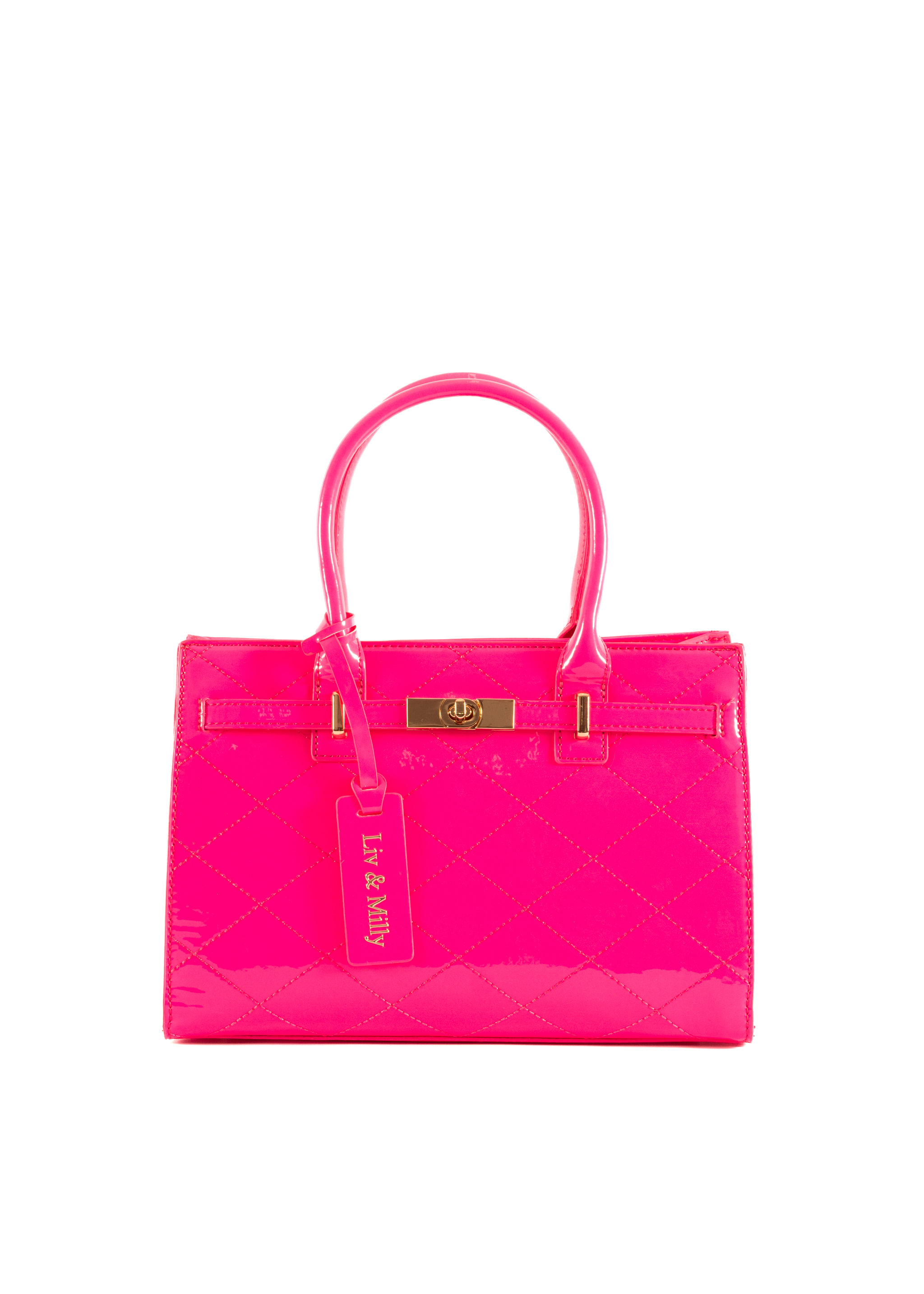 Florence - Neon Patent Pink