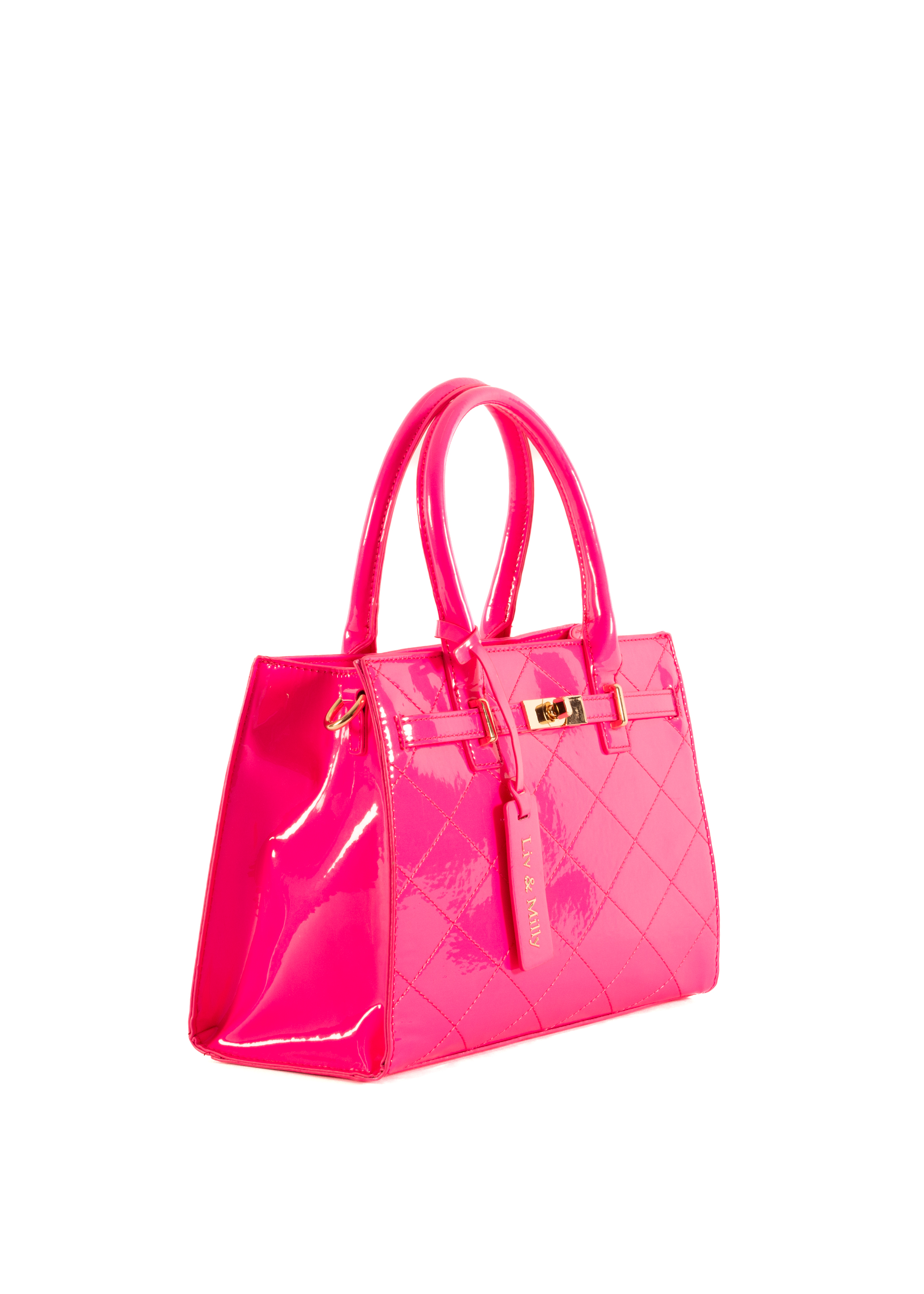 Florence - Neon Patent Pink